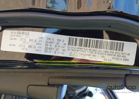 2017 Jeep Cherokee Latitude 4X4 z USA, uszkodzony, nr VIN 1C4PJMCB0HW634904